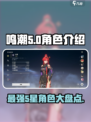 鸣潮💥5星角色大盘点，超强战力不容错过！