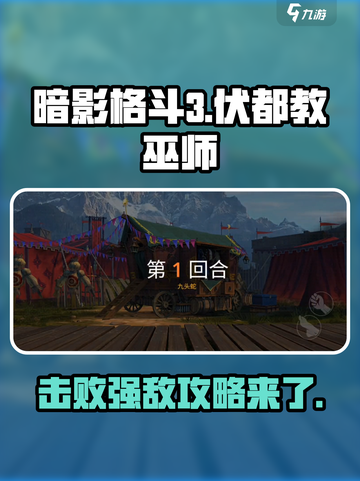 暗影格斗3伏都教巫师怎么打介绍截图1