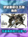 伊瑟重启日五星角色有哪些介绍