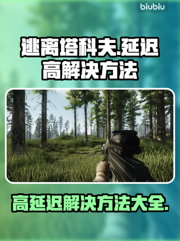 逃离塔科夫延迟高？💡几招教你轻松解决！截图1