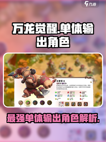 万龙觉醒🔥单体输出最强角色曝光！💥截图1