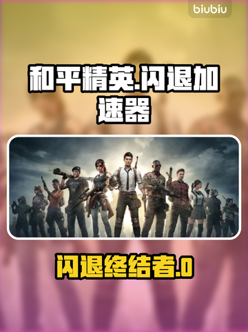 🎮和平精英闪退救星！加速器推荐🔥截图1