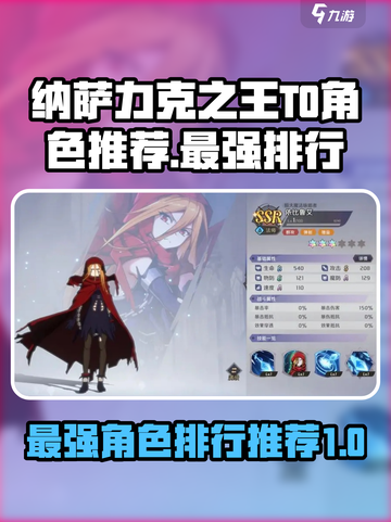 纳萨力克之王T0角色推荐介绍截图1