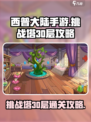 西普大陆手游挑战塔30层怎么过介绍