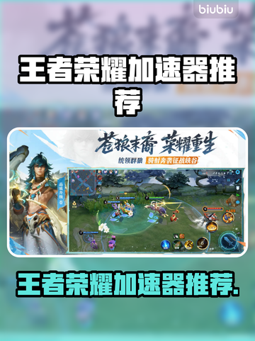🎮王者荣耀加速器推荐！秒杀延迟🔥截图1