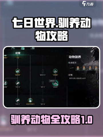 七日世界驯养动物攻略介绍截图1