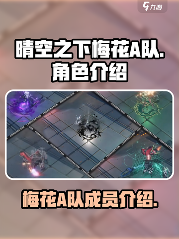 晴空之下梅花A队成员有哪些介绍截图1
