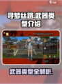 寻梦丝路🔥武器大全，游戏党必看！💎