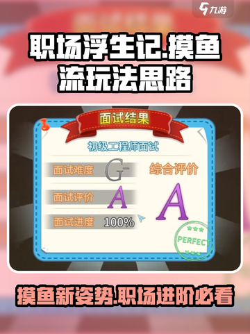 职场浮生记：摸鱼流玩法🔥让你在游戏中躺赢！截图1