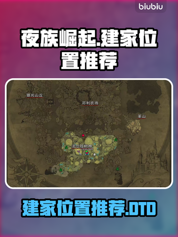 夜族崛起🔥建家位置推荐，必看攻略！💎截图1