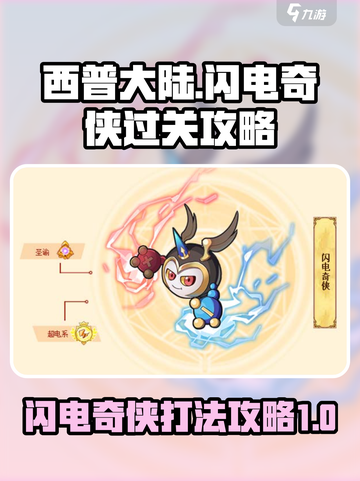 西普大陆闪电奇侠怎么打介绍截图1