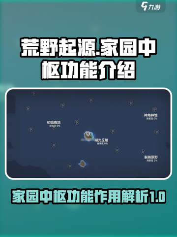 荒野起源📖：家园中枢功能全揭秘！🔥截图1