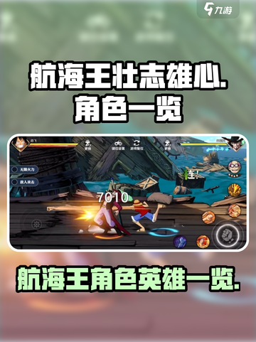 航海王壮志雄心🔥全角色英雄大揭秘！截图1
