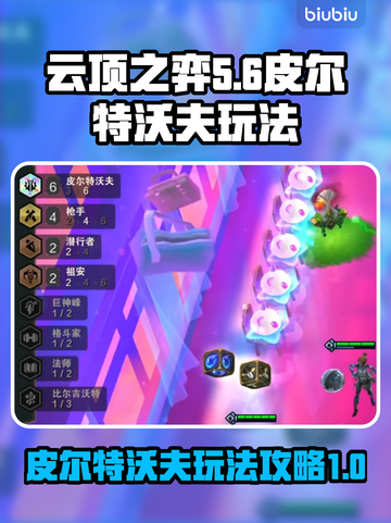 云顶之弈皮尔特沃夫🔥玩法全攻略来啦！截图1