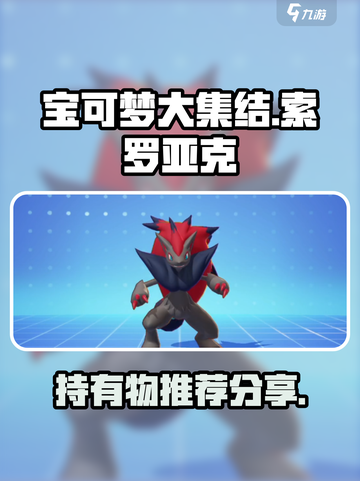 宝可梦大集结🔥索罗亚克持有物最强推荐✨截图1