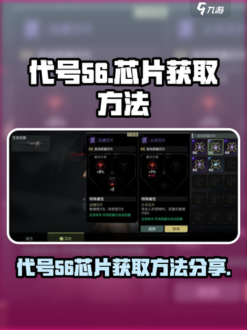 代号56芯片怎么获得介绍截图1