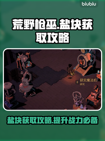 荒野枪巫🔥快速获取盐块攻略💎截图1