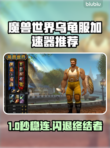 🔥魔兽世界乌龟服加速器推荐！闪退救星🚀截图1