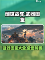 创世战车🔥武器图鉴大揭秘！玩家必看💥