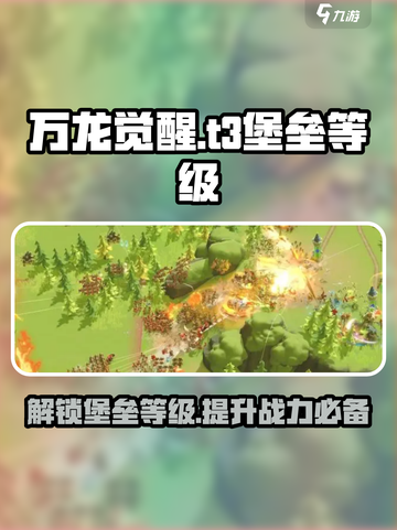 万龙觉醒🔥T3解锁堡垒等级秘籍🎉截图1