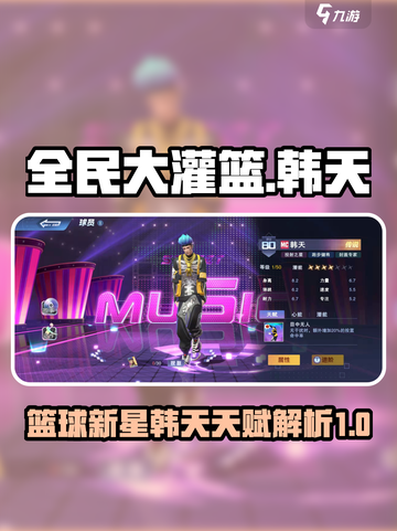全民大灌篮韩天厉害吗介绍截图1