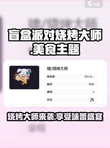 盲盒派对烧烤大师怎么样介绍截图1