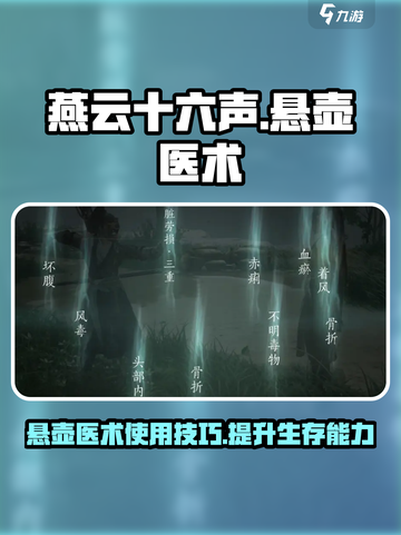 燕云十六声悬壶医术怎么用介绍截图1