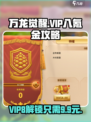万龙觉醒VIP八需要多少钱介绍