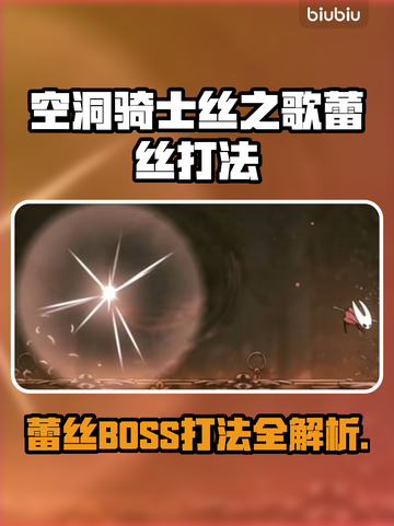 🎮空洞骑士丝之歌：蕾丝Boss战全攻略！截图1