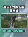 燕云十六声马怎么获得介绍