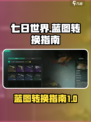 七日世界蓝图如何转换介绍