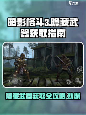 暗影格斗3💥隐藏武器获取全攻略！👇截图1