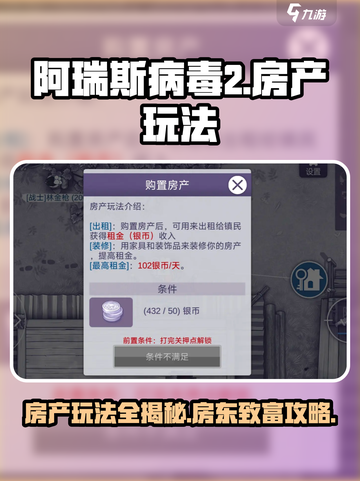 阿瑞斯病毒2怎么当房东介绍截图1