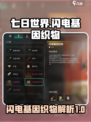 七日世界闪电基因织物介绍介绍