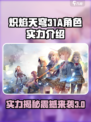 🔥炽焰天穹31A角色实力大揭秘！谁是最强存在？🔥