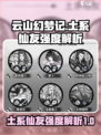 梦入云山土系仙友强度解析介绍