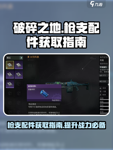 破碎之地枪支配件有哪些介绍截图1