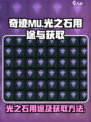 奇迹mu光之石有什么用介绍