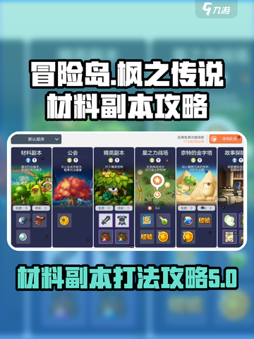 冒险岛枫之传说材料副本🔥打法攻略来啦！截图1