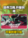 境界刀鸣上架时间介绍介绍