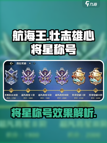 航海王壮志雄心将星称号介绍介绍截图1