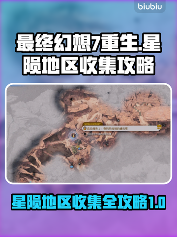 最终幻想7重生🔥星陨地区全收集攻略✨截图1