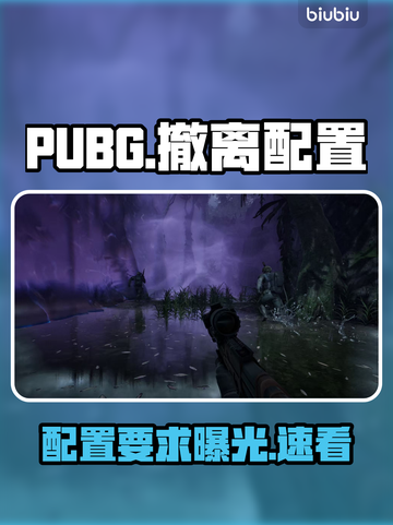 PUBG黑域撤离！配置要求竟这么低？🔥截图1
