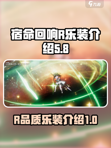 宿命回响R乐装有哪些介绍截图1