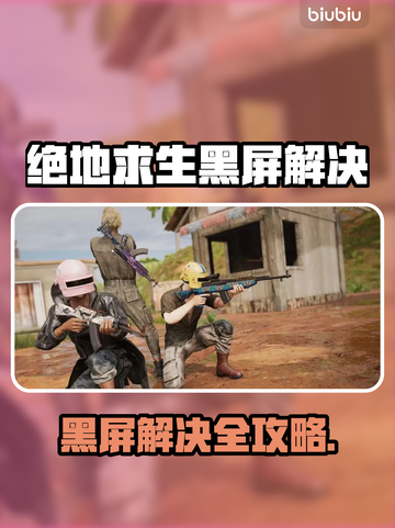  PUBG黑屏不用愁！💥一招解决✨截图1