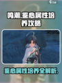 鸣潮⚡鉴心护盾属性培养攻略✨游戏党必看！