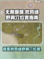 无限暖暖微风绿野洞穴位置大揭秘！🎮🔥