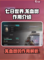 七日世界龙血树有什么用介绍