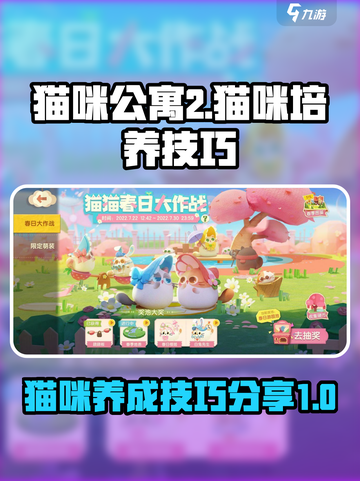 猫咪公寓2🔥猫咪培养秘籍💎新手必看！截图1