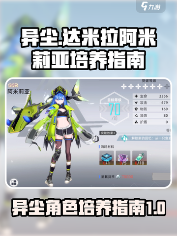 异尘小队🔥达米拉阿米莉亚培养全攻略🎉截图1